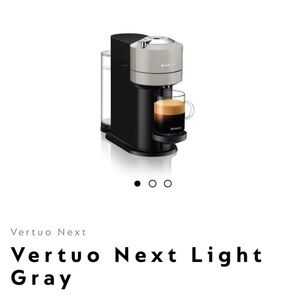 Vertuo next light grey nespresso